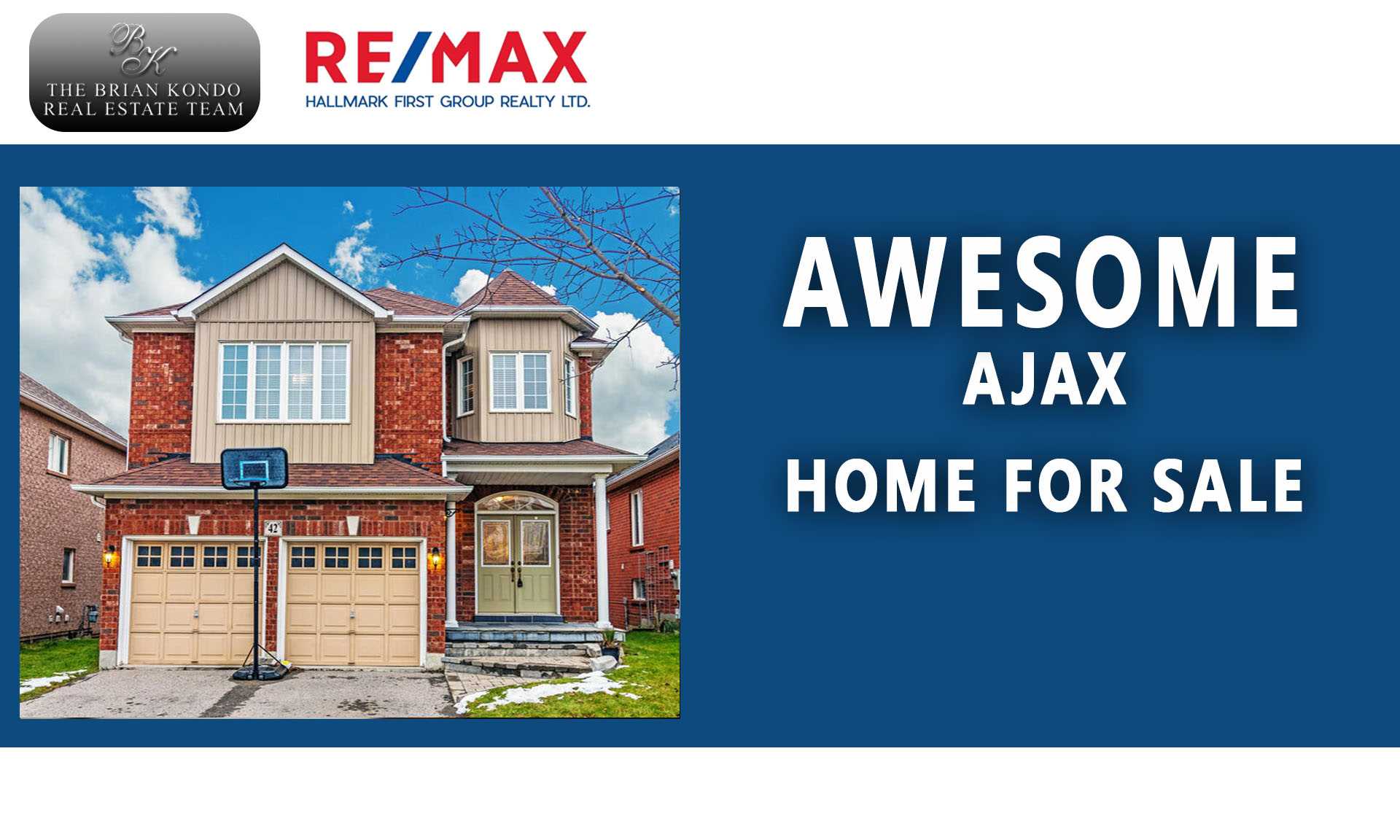 AWESOME AJAX HOME FOR SALE | The Brian Kondo Real Estate Team